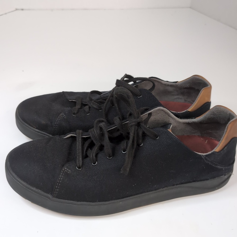 OLUKAI Lae'ahi Li 'ILI‎ Men's Sneaker Sz 12 Faux Suede Lace up - Picture 2 of 9
